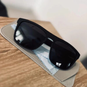 Czarne Okulary Przeciwsłoneczne KPY Unisex