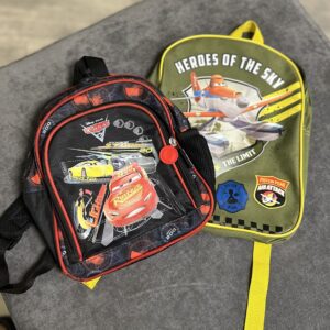 Zestaw Dwa Plecaki Dziecięce Cars Auta & Samoloty