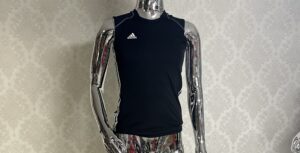 Koszulka Bezrękawów Męski Adidas rozmiar. L / M