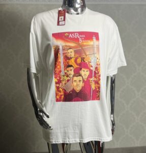 Koszlka Męska As Roma Vs Bologna Oficialna rozmiar 2XL