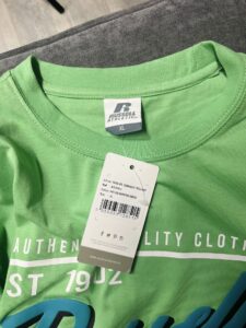 T-Shirt Męski Russell Athletic miętowa rozmiar. XL