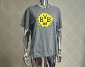 T-Shirt Męski Borussia Dortmund szara rozmiar XL