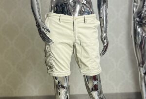 Krótkie Spodenki Męskie Vikafjell kremowe rozmiar 38 / M