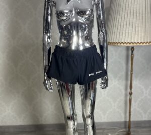 Krótkie Spodenki Damskie Palm Angels czarne rozmiar M