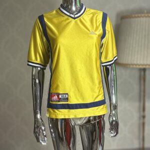 Koszulka Retro Dziecięca Adidas Teamwear żółta rozmiar 154