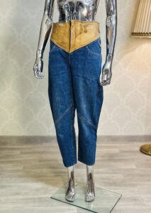 Spodnie Vintage Tommy Jeans Niebieskie 1970-1980 M