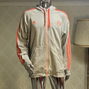 Bluza Męska Adidas Bayern szara rozmiar XL