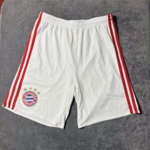 Krótkie Spodenki Męskie Adidas Bayern Munchen białe rozmiar. 164
