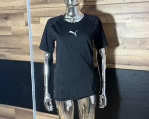 T-Shirt Damski Sportowy Puma czarny rozmiar L