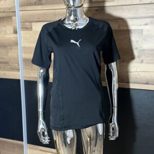 T-Shirt Damski Sportowy Puma czarny rozmiar L