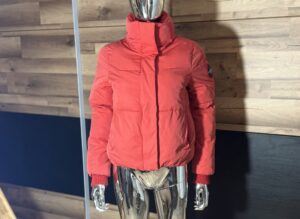 Zimowa Kurtka Damska SuperDry Cocoon czerwona rozmiar S