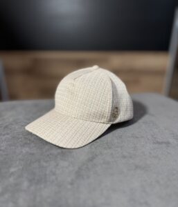 Czapka z Daszkiem Damska Karl Lagerfeld Kremowa