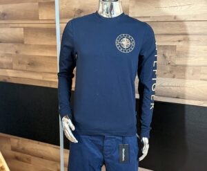 Bluza Męska Tommy Hilfiger Longsleeve icons granatowa rozmiar S