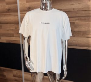 T-Shirt Męski Pull&Bear biała rozmiar L