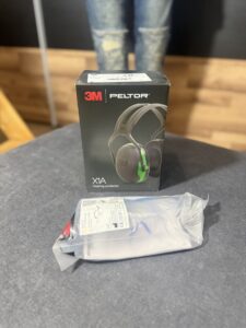 Nauszniki Przeciw Hałasowe 3M Peltor X1A + Okulary Ochronne