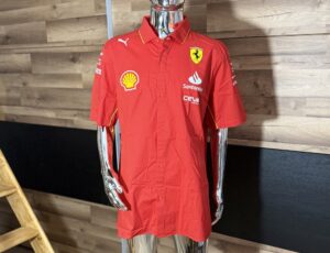 Ferrari Koszula Męska Puma Driver red F1 team 2024 rozmiar 2XL