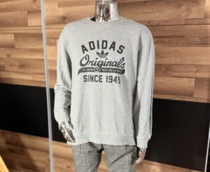 Bluza Męska Adidas Originals szara rozmiar XL
