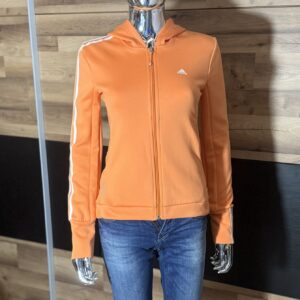 Sportowa Bluza Damska rozpinana pomarańczowa rozmiar XL