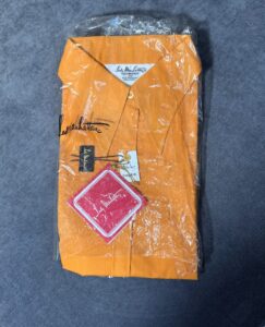 Koszula Vintage z lat 80-90s Lady Manhattan pomarańczowa 20 / XL