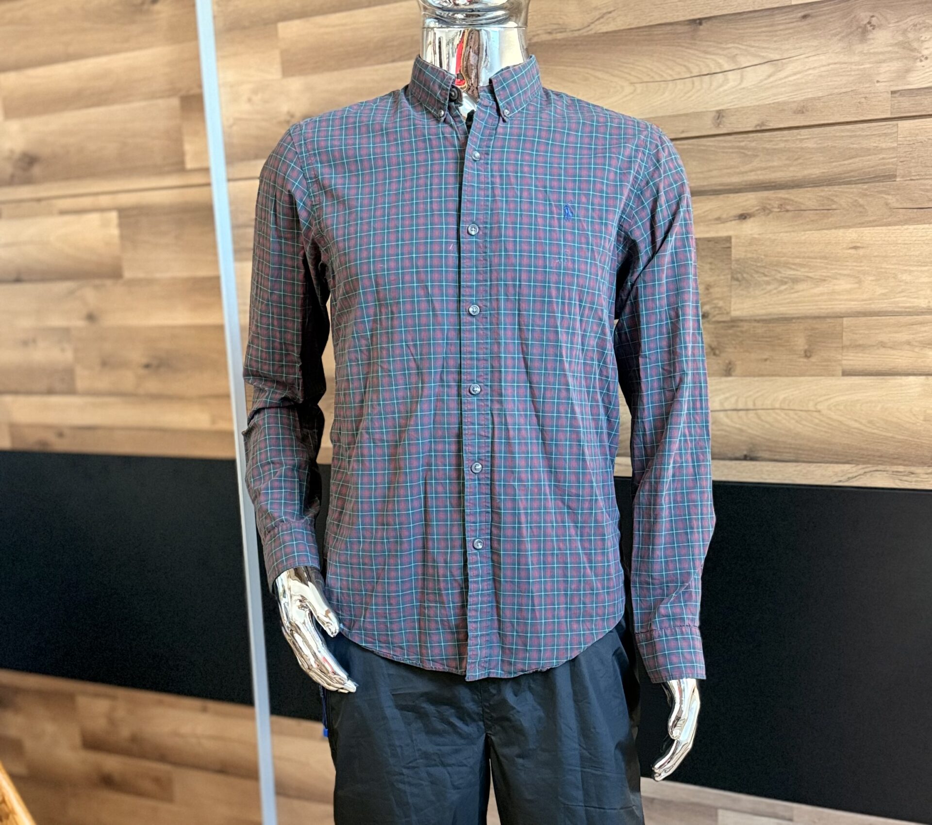 Koszula Męska w Kratkę Polo Ralph Lauren rozmiar M